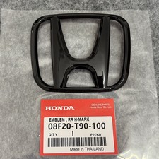 Gloss Black Rear Emblem For Honda Pilot 2023-2026 3.5L V6 Sport Trunk H Badge picture