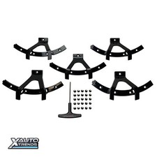 KMC XD Series XD827 Wheel Split Spoke Insert 18X9 Gloss Black 5 Pcs 827SS890-GB picture