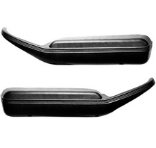 1977 1978 1979 1980 1981 Camaro Arm Rest Base w/Door Handle Pair Black Dynacorn picture