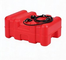 55L/14.5 Gallon Boat Fuel Tank Plastic Marine Outboard Boat Gas Tank with Hose picture