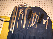 Mercerdes 00-03 W208 CLK CABRIOLET in rear trunk 1 set of 12 Tools/ Blue 1 Pouch picture