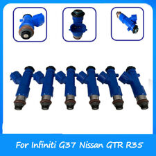 6x Fuel Injectors 550cc 14002-AN001 16600-JF00A For Infiniti G37 Nissan GTR R35 picture