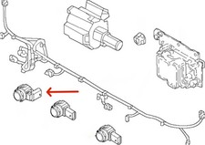 2024-2026 Hyundai Kona Parking Aid Reverse Sensor Assembly 99310-N1000-SAW picture