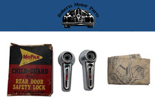 New Old Stock Rear Side Door Safety Lock Pair Package For 1962-63 Mopar #2240572 picture