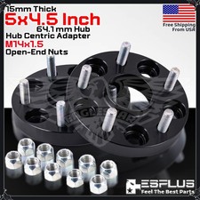 2PC 15mm Tesla HUB CENTRIC WHEEL SPACER 5x4.5