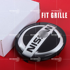 Black Front Grille Emblem For 2020-2022 Versa ACC 62890-6LH0A picture