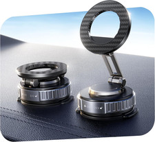 2026 Upgraded Car Phone Holder For Magsafe 360° Adjustable Vacuum Magnetic Phone picture