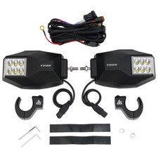 Tusk UTV LED Sideview Mirrors with 1 3/4'' - 1 7/8'' Roll Cage Bar Clamps picture