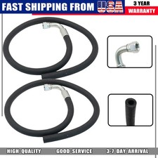 2x Oil Cooler Hose Fits For Polaris 325 330 ATV's Replaces 5412110 & 5412039 picture