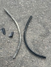 1984-1991 PORSCHE 928 FRONT LEFT RIGHT INTERIOR A PILLAR TRIM PANEL 92855143402 picture