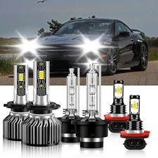 For Mercedes-Benz SL65 AMG 2007-2008 HID LED Headlight Bulb High Low+ Fog Light picture