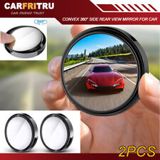 2PCS Blind Spot Mirrors Round HD Glass Convex 360° Side Rear View Mirror for Car picture