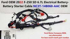 Ford OEM 22 F250 SD 6.7L Electrical Battery-Battery Starter Cable NC3T14B060AAC picture