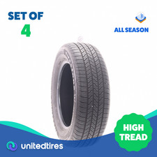 Set of (4) Used 225/65R17 Firestone All Season (Firestone) 102H - 9/32 picture
