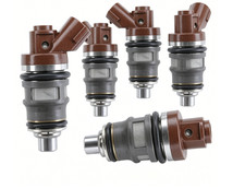 6x 1000cc Denso Side Feed Fuel Injectors For Toyota Supra 2JZ 1JZ GTE Turbo picture