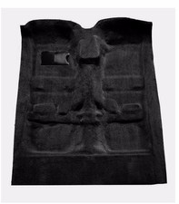 ACC 01-11 FORD CROWN VICTORIA VIC BLACK MOLDED CARPET W/ PADDING + HEEL PAD picture