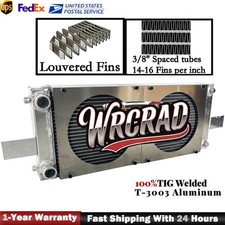 OEM# RH249525 All Aluminum Universal Pocket Tucked Radiator For Honda Civic CRX picture