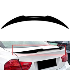 US Glossy Black Rear Trunk Boot Spoiler Wing Lip For BMW 3 Series E90 M3 Sedan picture