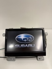 08-14 Subaru Tribeca Information Radio Display Screen w/ Navigation OEM Tested picture