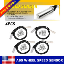 4X 4Pcs ABS Wheel Speed Sensors Coronado For 08-16 Freightliner Cascadia/00-16 picture