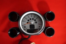 Dual 52mm Gauge Pod Cups Mount MINI R56 2007-2013 R55 R57 Single Tach picture