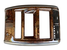 97-01 Jeep Cherokee Limited XJ Factory Woodgrain Center Dash Radio Bezel picture