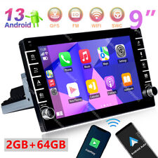 9-inch Android13 Carplay Single 1Din 2+64G Car Stereo Radio GPS WIFI Mirror Link picture