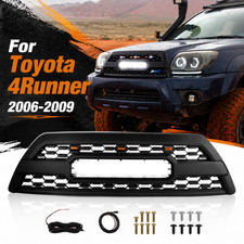 Front Grille For Toyota 4Runner 2006-2009 Mesh Grill Black LED Light picture