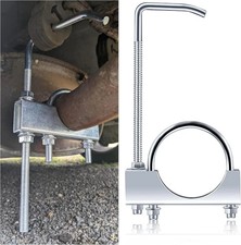 2.5 Inch Exhaust Clamp With Hanger, Heavy Duty Universal Muffler Hanger 2.5 Inch picture
