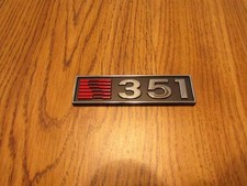 SALEEN 351 S351 FORD MUSTANG TRUNK DECKLID FENDER HOOD SCOOP EMBLEM picture
