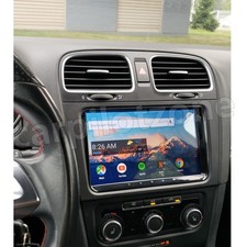 For 2010 2011 2012 2013 VW GTI / Golf R Android 13 CarPlay Stereo Radio GPS +Cam picture