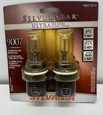 SYLVANIA 9007 SilverStar Ultra Performance Halogen Headlight Bulbs Old Stock picture