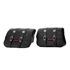Indian Motorcycle Scout Sixty/ABS Leather Saddle Bags (PAIR), Black 2880234-01 picture