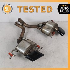 09-19 Maserati GranTurismo M145 4.7L Sport Exhaust Mufflers Tips Set of 2 OEM picture