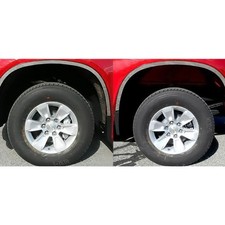 For Chevy Silverado 1500 2019-2026 SAA Polished Fender Trim picture