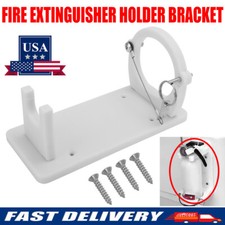For Kiddie Marine Boat Fire Extinguisher Bracket Support White Series 5, 10, 110 picture