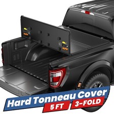 3-Fold 5FT Hard Tonneau Cover For 2019-2026 Ford Ranger Truck Bed Waterproof picture