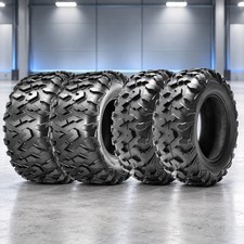 ATV UTV Tires 25x8-12 25x11-10 6PR All Terrain 25x8x12 25x11x10 Tubeless Set 4 picture
