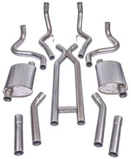 JEGS Header-Back Dual Exhaust Kit for 1970-1981 GM F-Body, 1970-1974 GM X-Body picture