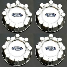 4pcs C3693R Ford F-250, F-350 SRW Chrome Center Cap NO Hole #7C3Z1130AA picture