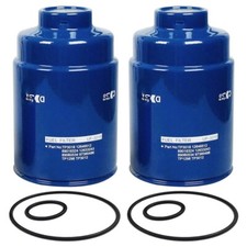 2x Diesel Fuel Filter for 6.6L Duramax 2001-2016 Chevy GMC Replace TP3018 TP3012 picture