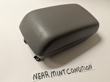 2003-2008 Toyota Corolla 2-Pc. Armrest OEM Center Console Storage Lid Gray CLEAN picture