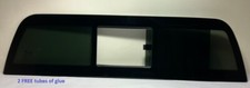 Fits 2004-2012 Chevrolet Colorado Rear Manual Sliding Window No Heat+2Glues picture