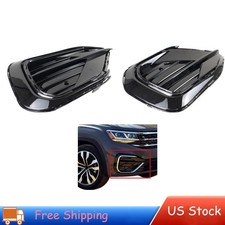 2PCS Bumper Face Bar Grille Left Right For Volkswagen Atlas Cross Sport 20-23 picture