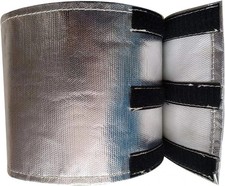 Swi Parts Universal Starter Heat Shield 7 X 24 In Wrap Self Attaching picture