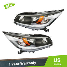 Headlights Assembly Halogen w/LED DRL Right+Left Side For 2013-2015 Honda Accord picture