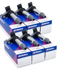 6x Genuine Ignition Coils D515C For G/M Chevrolet UF569 BSC1555 GN10494 12632479 picture