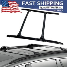 4Pcs Fits for 2014-2021 Acura MDX Roof Side Rail Rack Cross Bars Crossbars Cargo picture