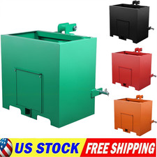 ⭐Ballast Box ,3 Point Steel Hitch Weight Box for Cat 1 Tractor 800LBS Heavy Duty picture