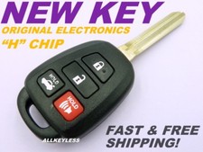 OEM Reshelled TOYOTA CAMRY COROLLA keyless entry remote key fob HYQ12BDM H chip picture